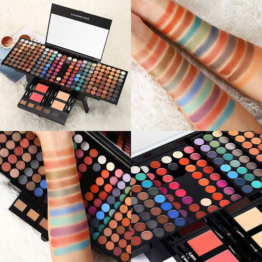 190 Colors Cosmetic Make up Palette Set Kit - Multicolor