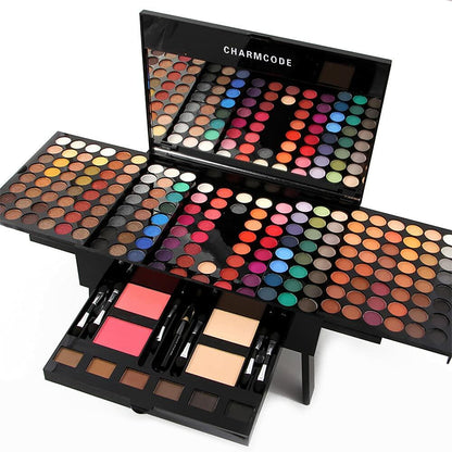 190 Colors Cosmetic Make up Palette Set Kit - Multicolor