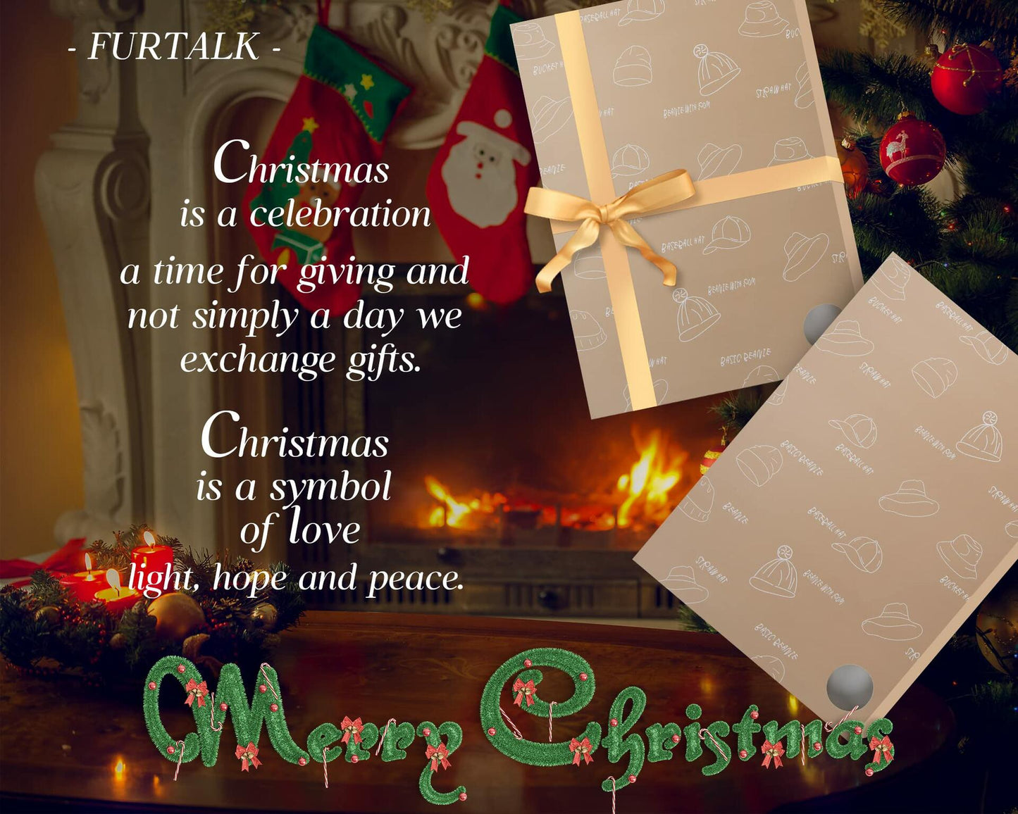 FURTALK Toddler Knit Beanie Hat Winter Kids 0-8 Years Warm Soft Cap