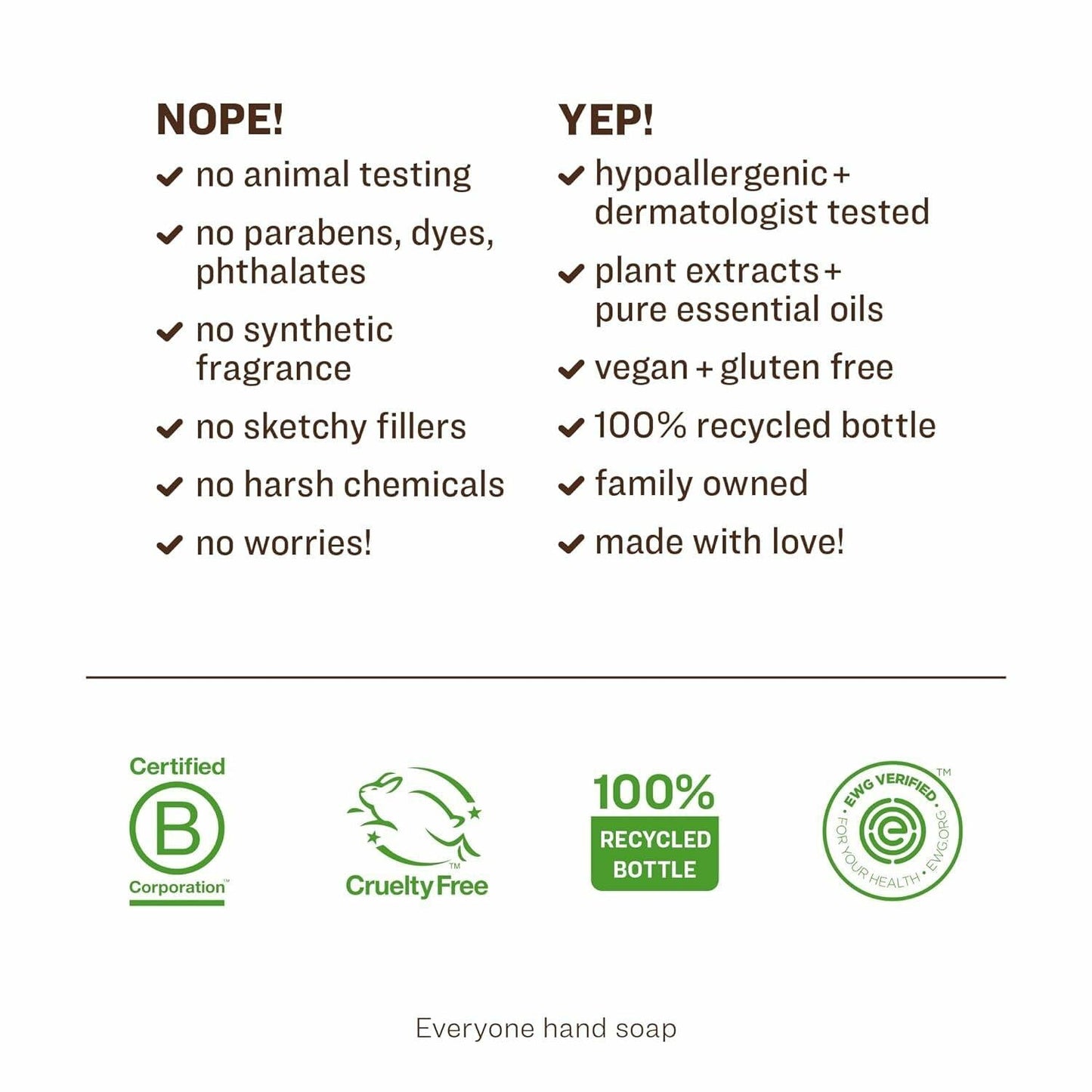 Everyone Liquid Hand Soap Lavender Coconut Plant-Based Cleanser 12.75oz New