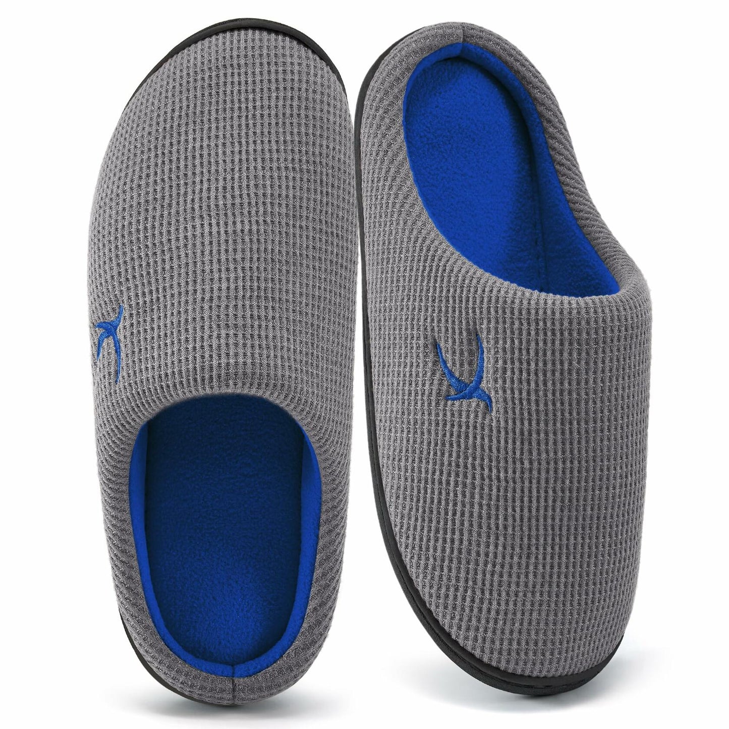 Reimferce Women Slippers Memory Foam Non Slip Indoor Outdoor Size 46/47