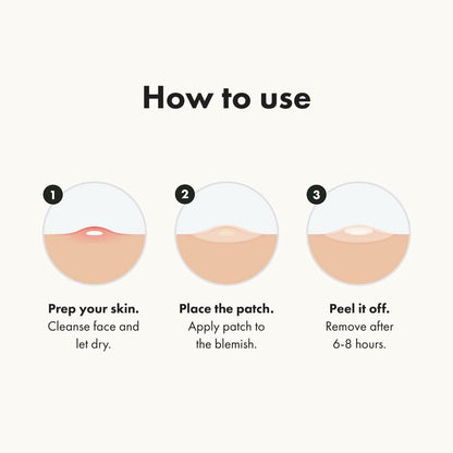 Hero Cosmetics Mighty Patch Original Hydrocolloid Acne Pimple Patch 36 Count