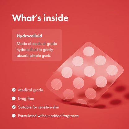 Hero Cosmetics Mighty Patch Original Hydrocolloid Acne Pimple Patch 36 Count