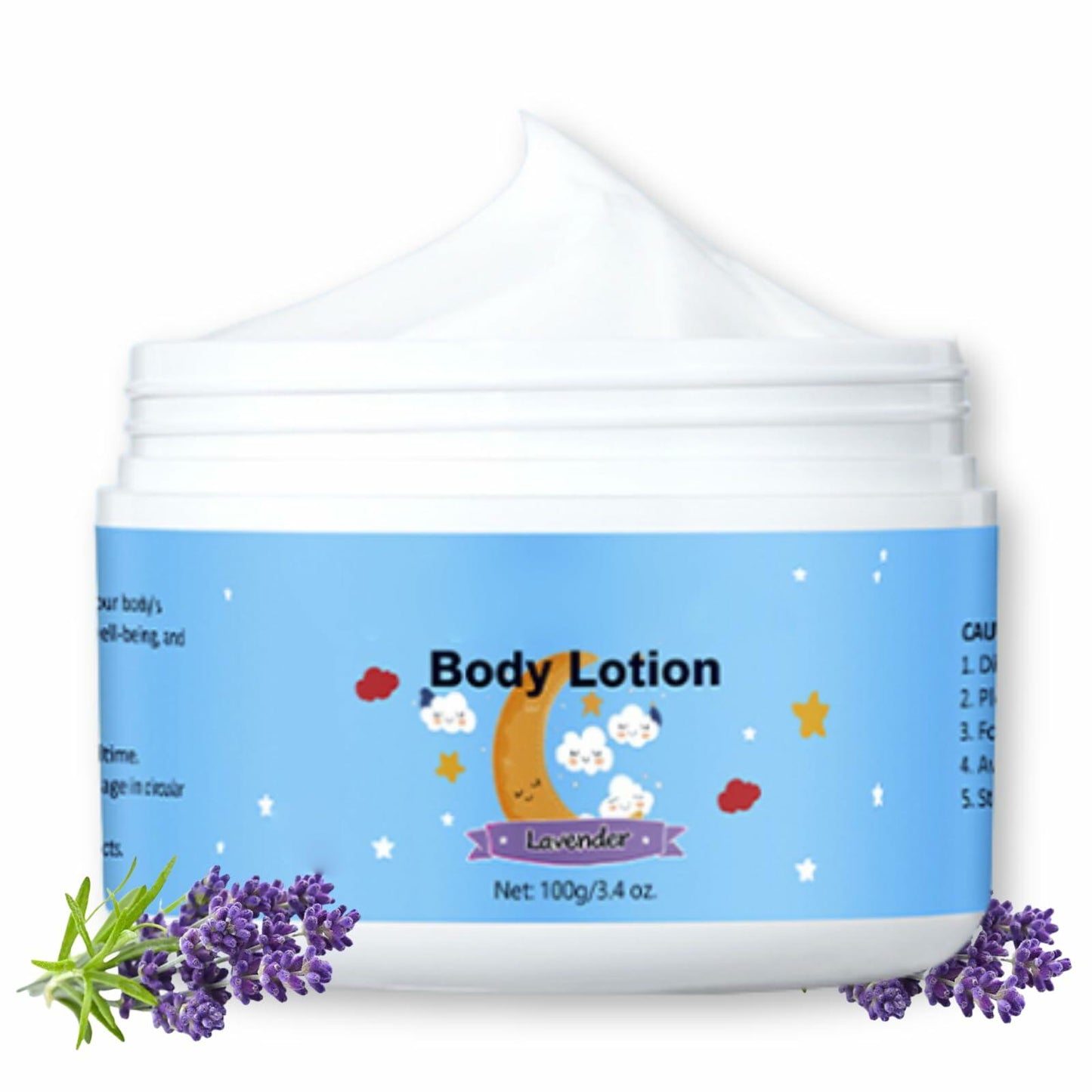 Night Moisturizer Face & Body Hydrating Cream with Lavender Scent