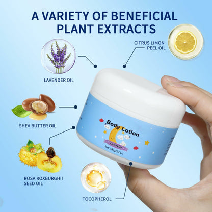 Night Moisturizer Face & Body Hydrating Cream with Lavender Scent