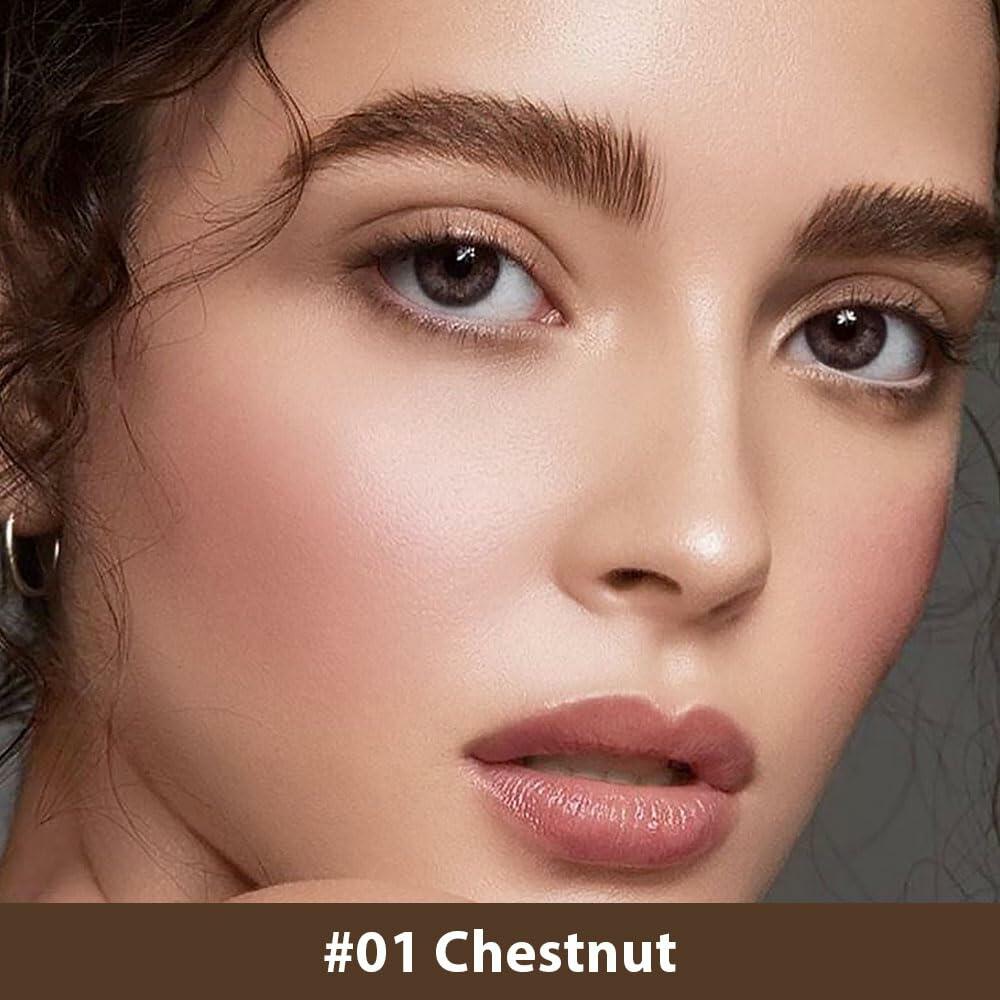 Magic Microblade Eyebrow Pen Pencil Waterproof Chestnut 2pcs 4 Tip Precise