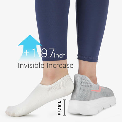 STQ Women’s Slip On Sneakers Orthopedic Comfort Size 8 Light Gray Pink