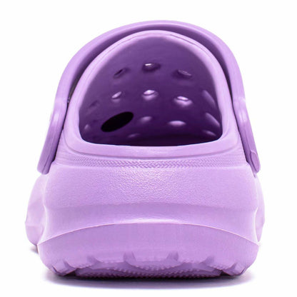 WOUEOI Toddler Garden Shoes Cartoon Slides Sandals Clogs Light Purple Size 8