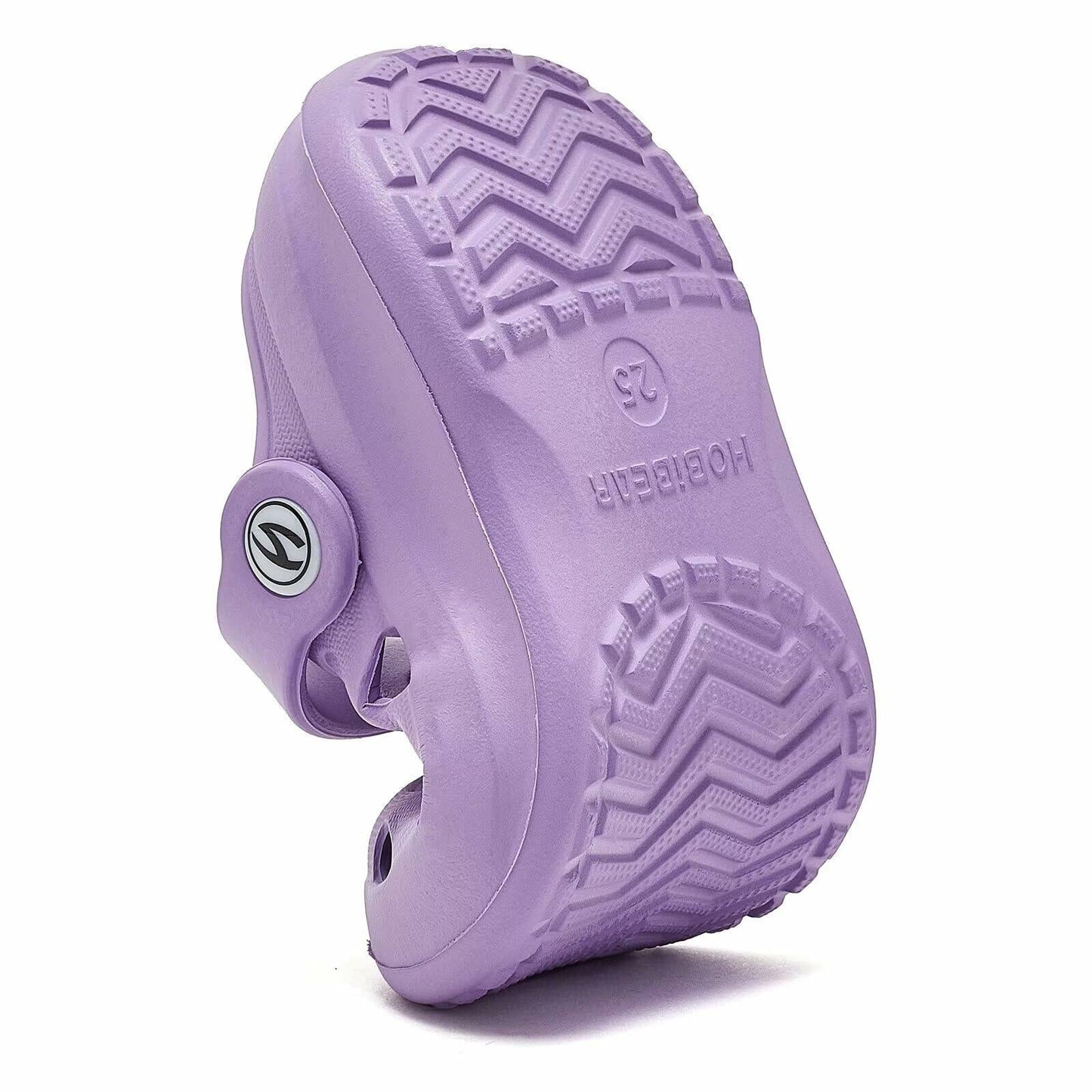 WOUEOI Toddler Garden Shoes Cartoon Slides Sandals Clogs Light Purple Size 8