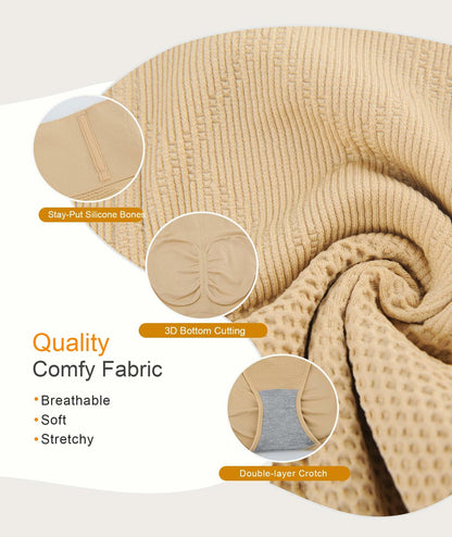 SIMIYA Shapewear Tummy Control Mid Waist Trainer Briefs Size 3XL