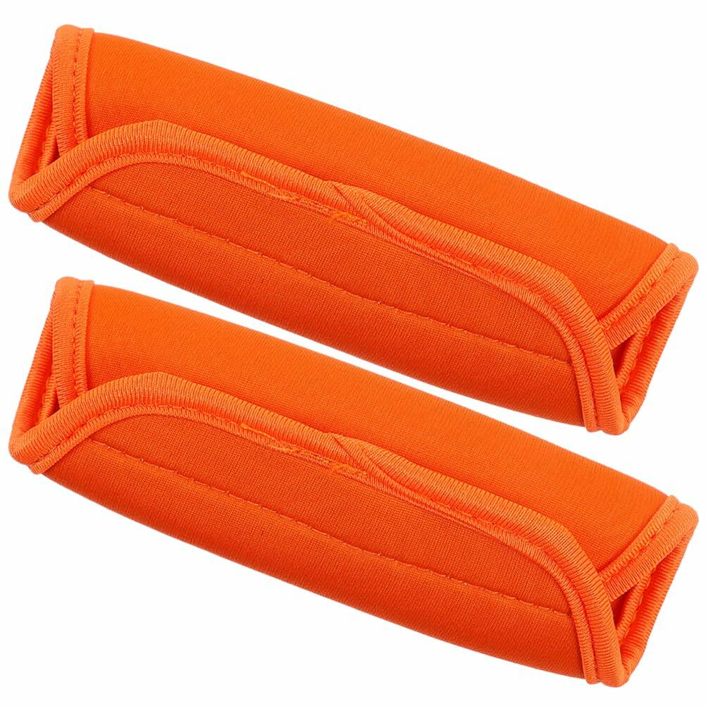 LIFKOME 2pcs Soft Neoprene Luggage Handle Wraps Comfortable Grip Covers