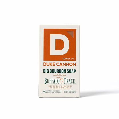Duke Cannon Supply Co. Men's Bourbon Bar Soap 10 oz Extra Large USA Made
