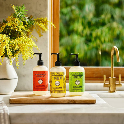 MRS. MEYER'S CLEAN DAY Liquid Hand Soap Fresh Cut Grass Scent 12.5oz