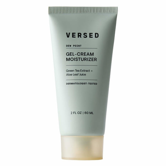 Versed Dew Point Gel Moisturizer Face Antioxidant Green Tea Aloe 2 fl oz