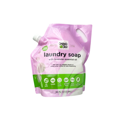 Natural Non-Toxic Laundry Soap - 96 oz Refill