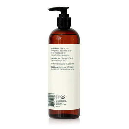 Organic Fractionated Coconut Carrier Oil