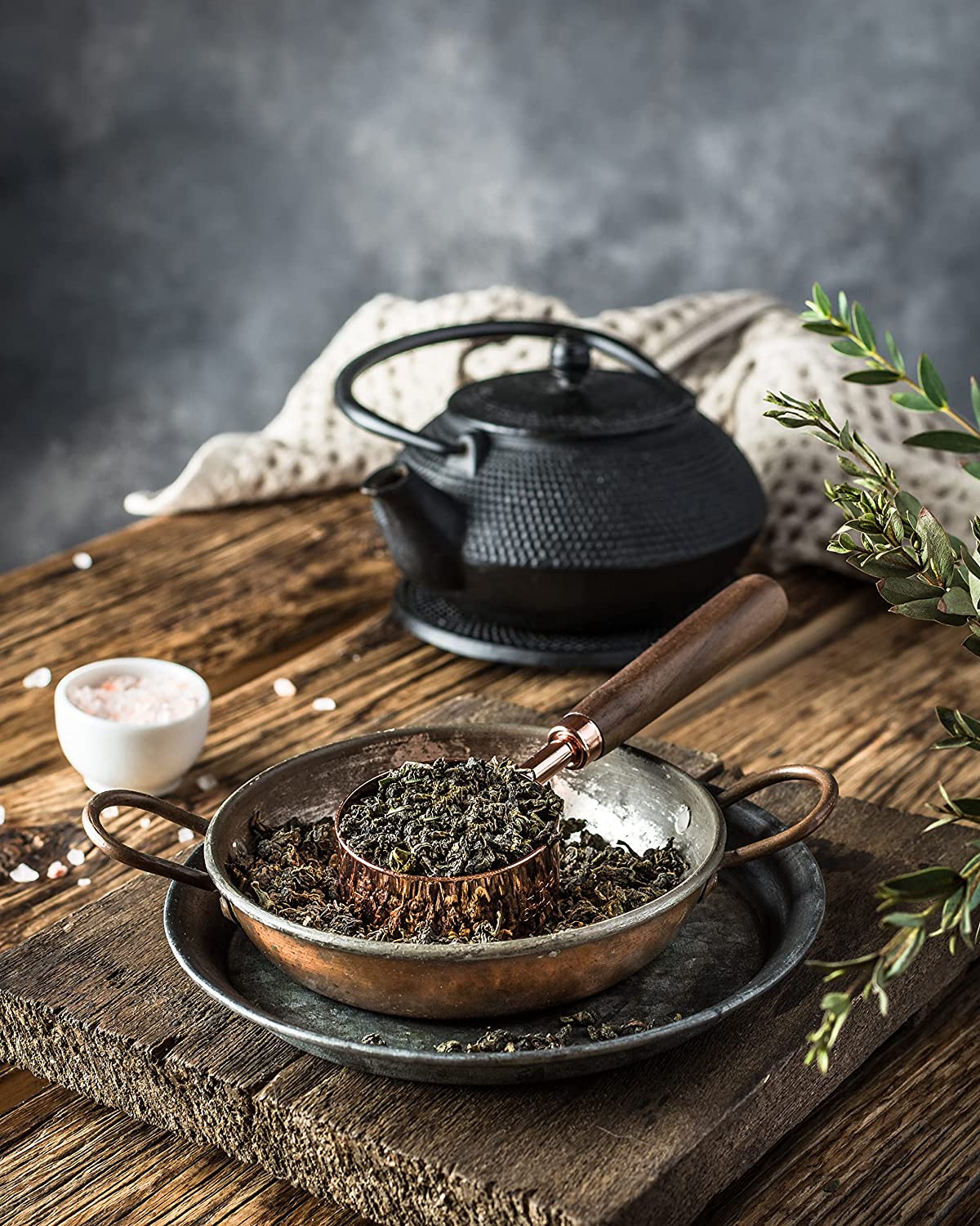 Oolong Green Tea, Loose Leaf, USDA Organic, 55+ Cups – 4 Oz (113g)