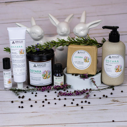 Ostara Natural Hand Lotion - Heather, Rosemary, and Black Pepper