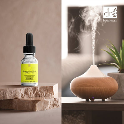 Peaceful & Serene Bergamot & Rose Diffuser Oil 15ml