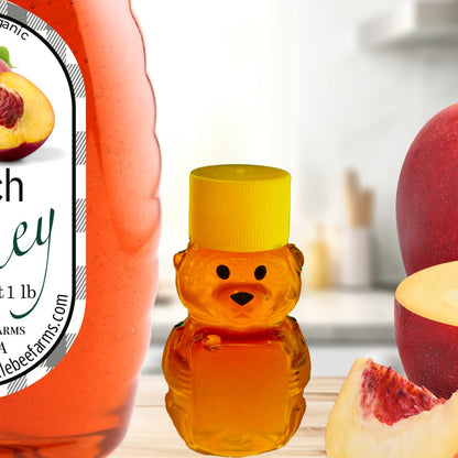Peach Infused Honey
