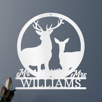 Anniversary Gift Personalized Gifts - Custom Metal Sign, Housewarming Gift