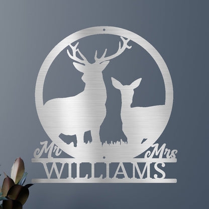 Anniversary Gift Personalized Gifts - Custom Metal Sign, Housewarming Gift