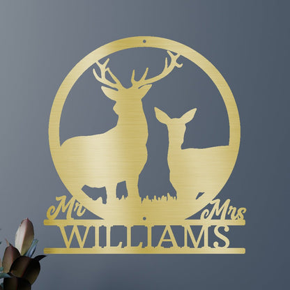 Anniversary Gift Personalized Gifts - Custom Metal Sign, Housewarming Gift