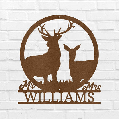 Anniversary Gift Personalized Gifts - Custom Metal Sign, Housewarming Gift