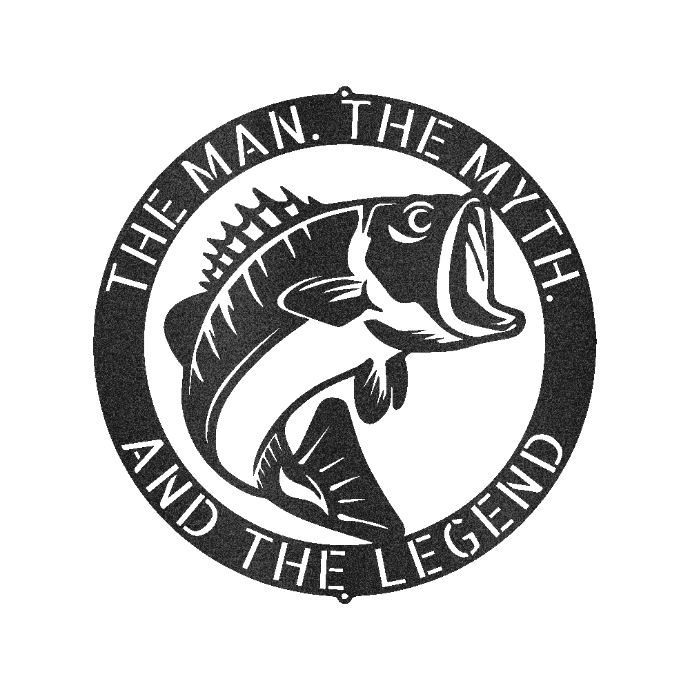 Bass Personalized Gifts - Custom Metal Sign