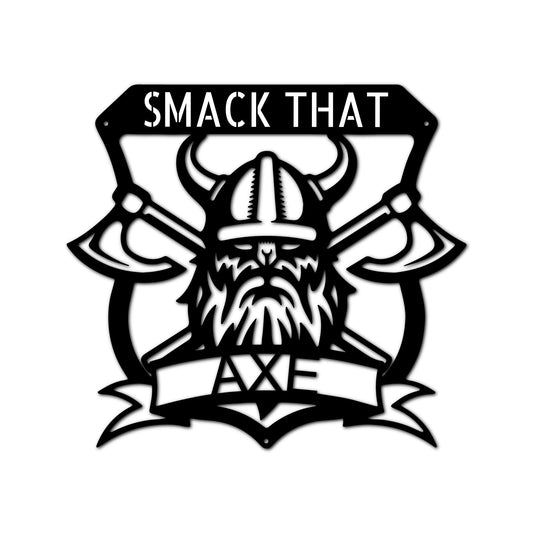 Battle Axe Plaque Personalized Gifts - Custom Metal Sign