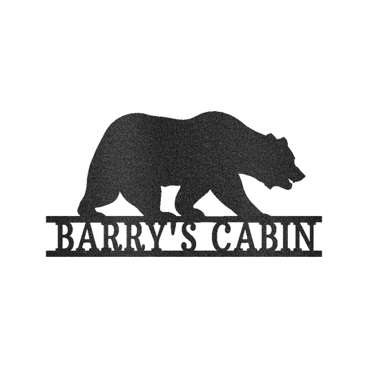 Bear Personalized Gifts - Custom Metal Sign