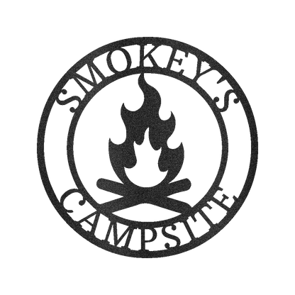 Campfire Personalized Gifts - Custom Metal Sign