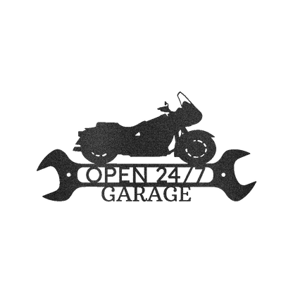 Cruiser Garage Shop Personalized Gifts - Custom Metal Sign