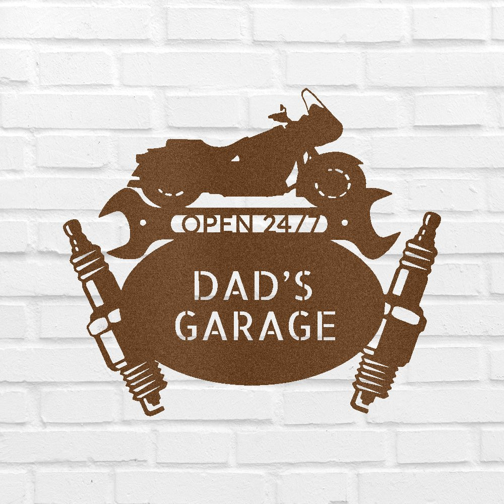 Cruiser Mechanic Garage Personalized Gifts - Custom Metal Sign