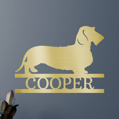 Dachshund Personalized Gifts - Custom Metal Sign