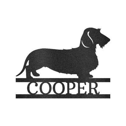 Dachshund Personalized Gifts - Custom Metal Sign