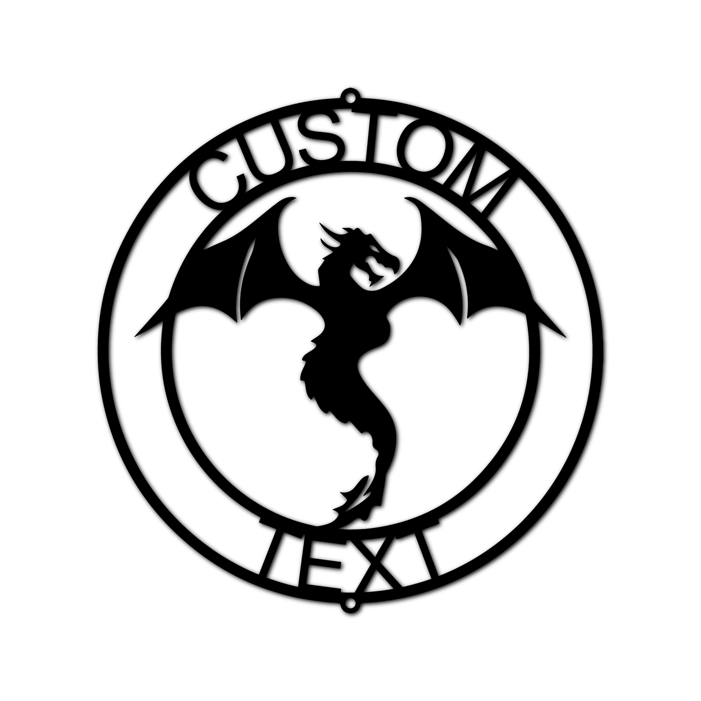 Dragon Ring Personalized Gifts - Custom Metal Sign