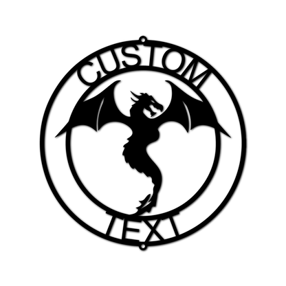 Dragon Ring Personalized Gifts - Custom Metal Sign