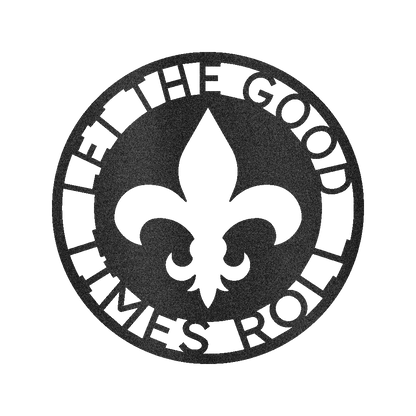 Fleur De Lis Ring Personalized Gifts - Custom Metal Sign