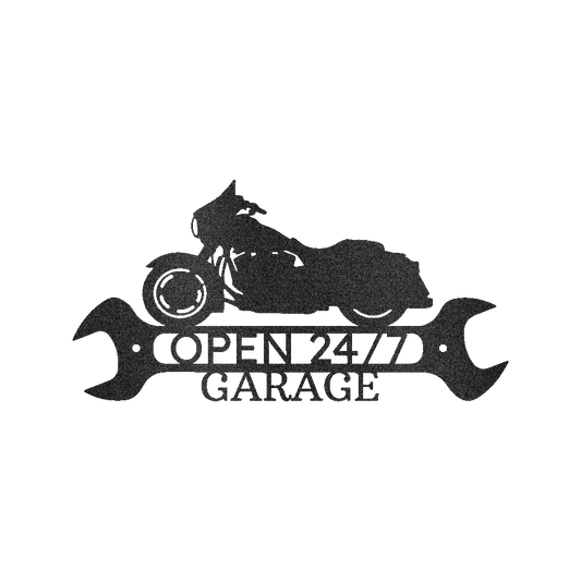 Garage Sign - Custom Metal Sign, Christmas Gift