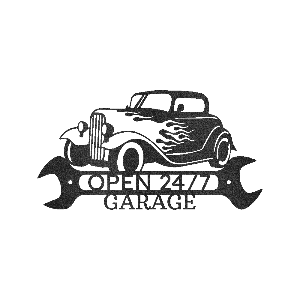 Home Sign - Custom Metal Sign, Gift For Him, Christmas Gifts For Dad