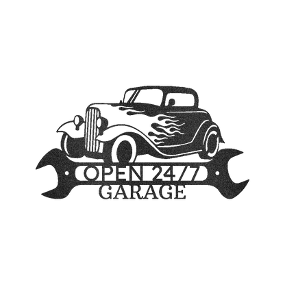 Home Sign - Custom Metal Sign, Gift For Him, Christmas Gifts For Dad