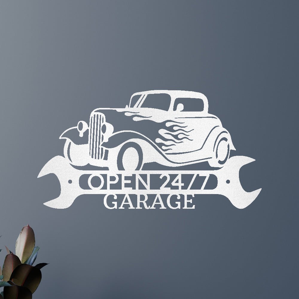 Home Sign - Custom Metal Sign, Gift For Him, Christmas Gifts For Dad