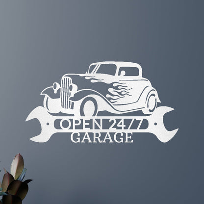 Home Sign - Custom Metal Sign, Gift For Him, Christmas Gifts For Dad