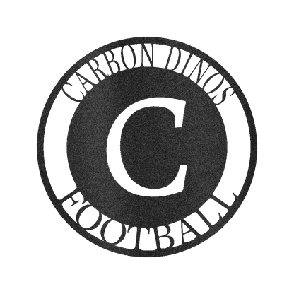 Initial Family Name Personalized Gifts - Custom Metal Sign