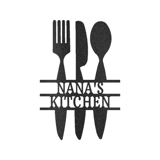 Kitchen Utensil Personalized Gifts - Custom Metal Sign