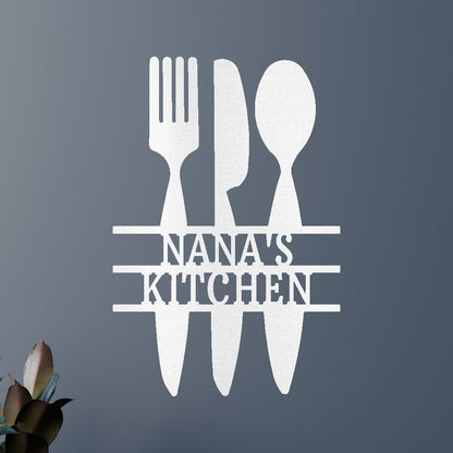 Kitchen Utensil Personalized Gifts - Custom Metal Sign