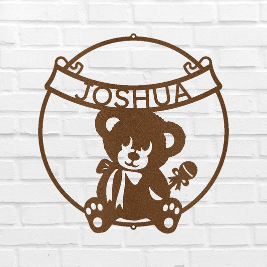 Newborn Baby Gift - Custom Metal Sign, Christmas Gift