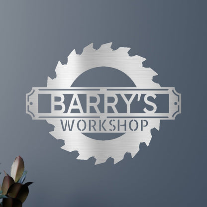 Sawmill Workshop Sign - Custom Metal Sign, Outdoor Home Decor