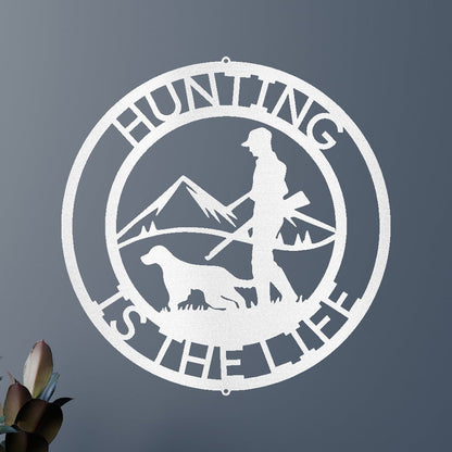 The Hunter Personalized Gifts - Custom Metal Sign
